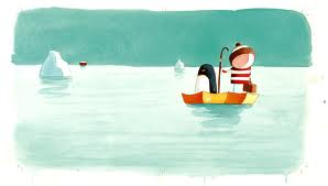 A boy and his penguin